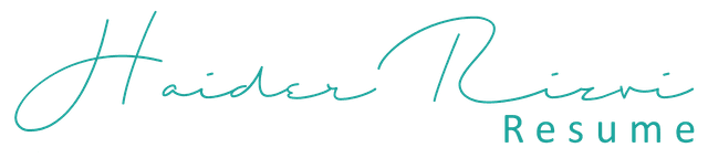 Haider Rizvi Logo